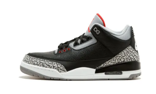 Air Jordan 3 Retro OG 'Black Cement' 2018 Reps