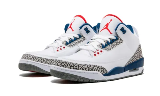 Air Jordan 3 Retro OG 'True Blue' 2016 Reps