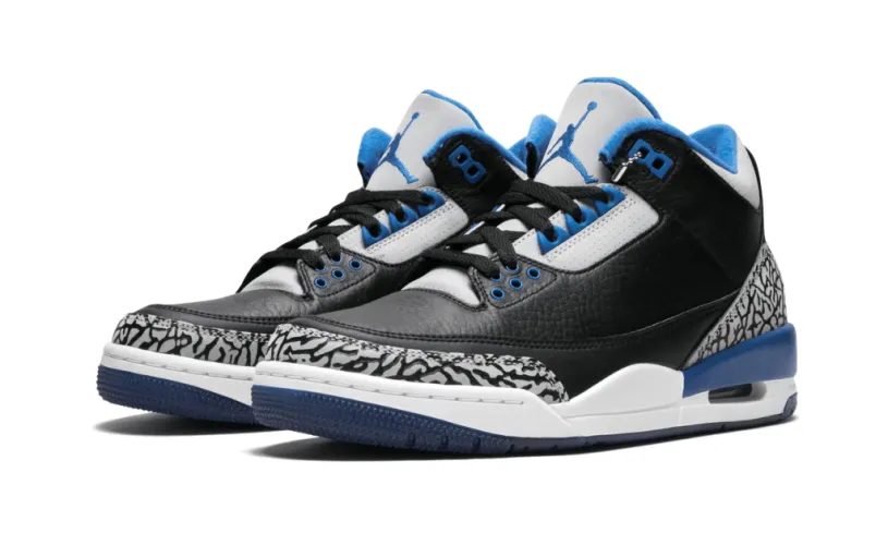 Air Jordan Cement 3 Retro 'Sport Blue' Reps 