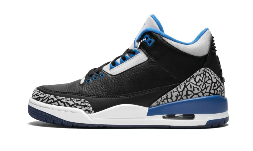 Air Jordan Cement 3 Retro 'Sport Blue' Reps 