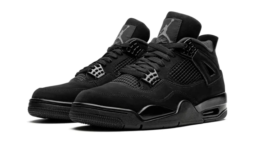 Foot Locker Air Jordan Retro 4 Retro 'Black Cat' 2020 Reps 