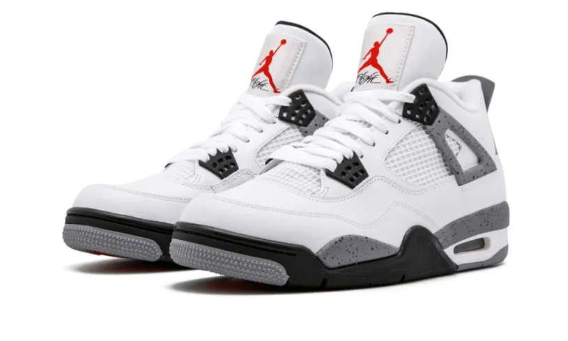 Air Jordan 4 Retro Infrared Retro 'Cement' 2012 Reps 