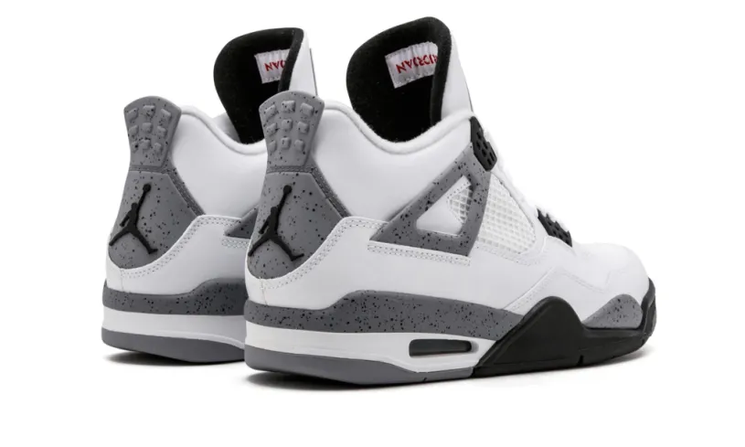Air Jordan 4 Retro Infrared Retro 'Cement' 2012 Reps 