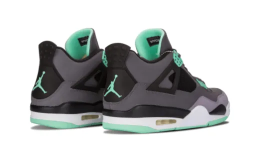 Air Jordan 4 Retro Size 9 Retro 'Green Glow' Reps 