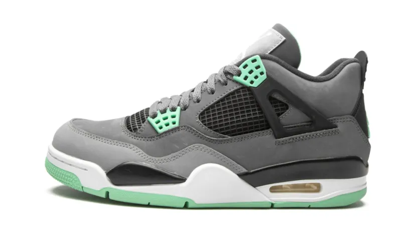 Air Jordan 4 Retro Size 9 Retro 'Green Glow' Reps 