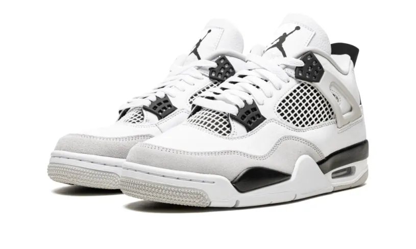 Men's Air Jordan 4 Retro Retro 'Military Black' Reps 