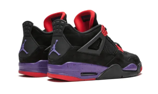 Air Jordan 4 Retro Bred Retro NRG 'Raptors - Drake Signature' Reps 