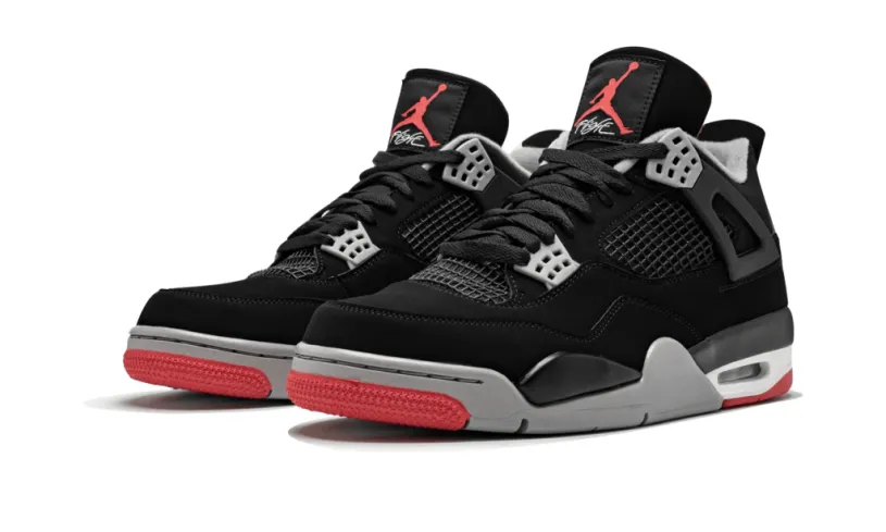 Air Jordan 4 Mint Retro OG 'Bred' 2019 Reps 