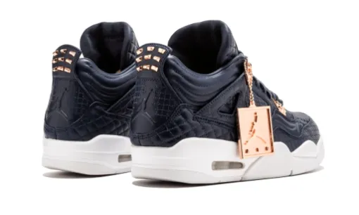 Air Jordan 4 All Red Retro Premium 'Obsidian' Reps