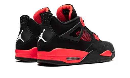 Air Jordan 4 Se Craft Olive Retro 'Red Thunder' Reps 