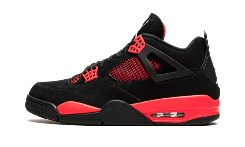 Air Jordan 4 Se Craft Olive Retro 'Red Thunder' Reps 