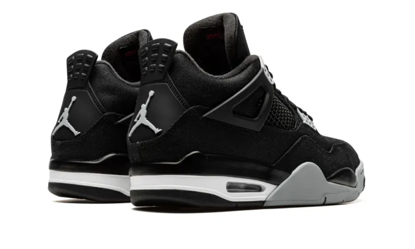 Air Jordan 4 Rm 'Black Light Bone Men's Retro SE 'Black Canvas' Reps 