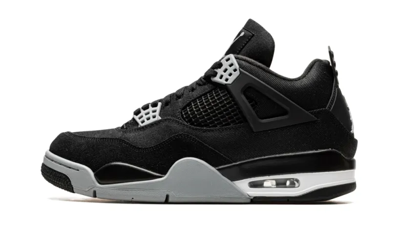 Air Jordan 4 Rm 'Black Light Bone Men's Retro SE 'Black Canvas' Reps 