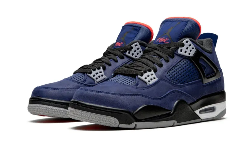 Air Jordan 4 Red Black Winter 'Loyal Blue' Reps 