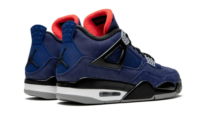 Air Jordan 4 Red Black Winter 'Loyal Blue' Reps 