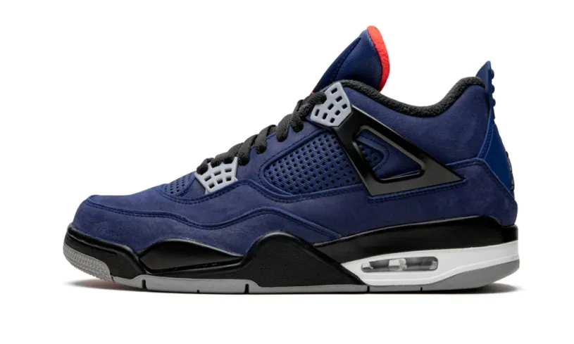 Air Jordan 4 Red Black Winter 'Loyal Blue' Reps 