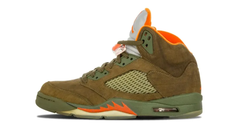 Air Jordan 5 Retro Black Retro 'Olive' Reps 