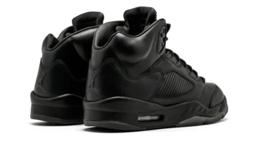 Jordan Air Retro 5 Oreo Retro Premium 'Triple Black' Reps 