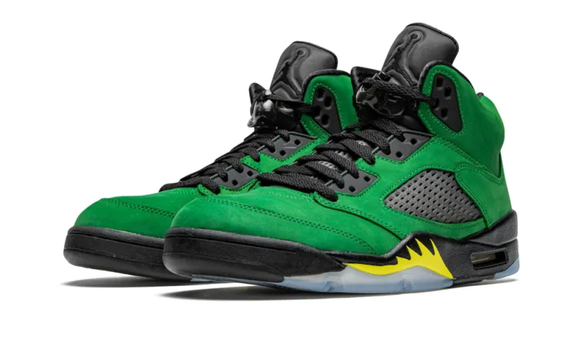 Air Jordan 5 Retro Grey Retro SE 'Oregon' Reps 