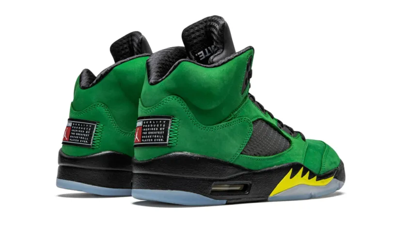 Air Jordan 5 Retro Grey Retro SE 'Oregon' Reps 