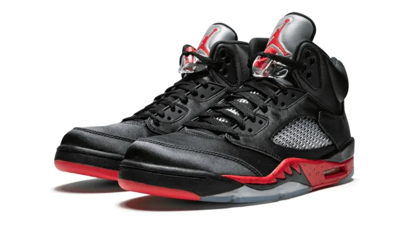 Air Jordan 5 Reflective Tongue Retro 'Satin Bred' Reps 