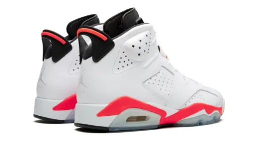 Air Jordan Black Varsity Red 6 Retro 'White Infrared' 2014 Reps 