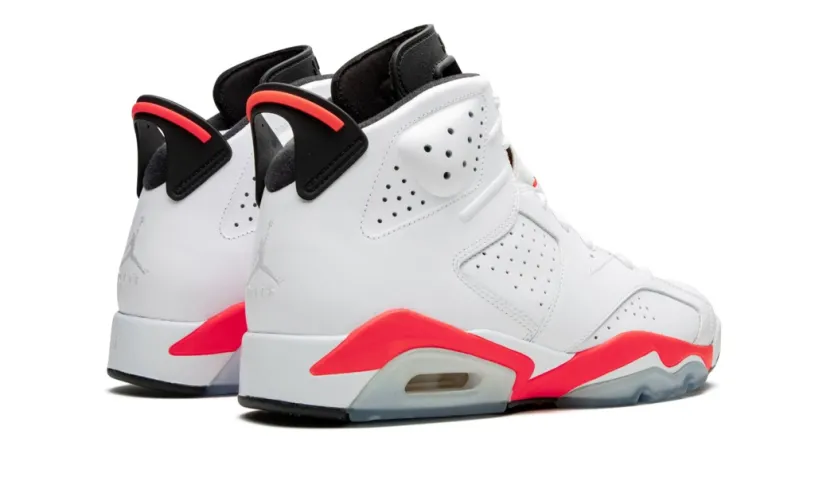 Air Jordan Black Varsity Red 6 Retro 'White Infrared' 2014 Reps 