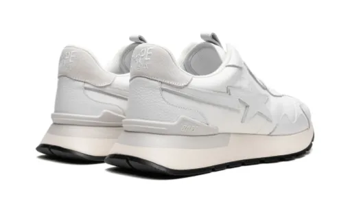 Bape Road Sta EXPRESS Leather Low 'White' Reps 