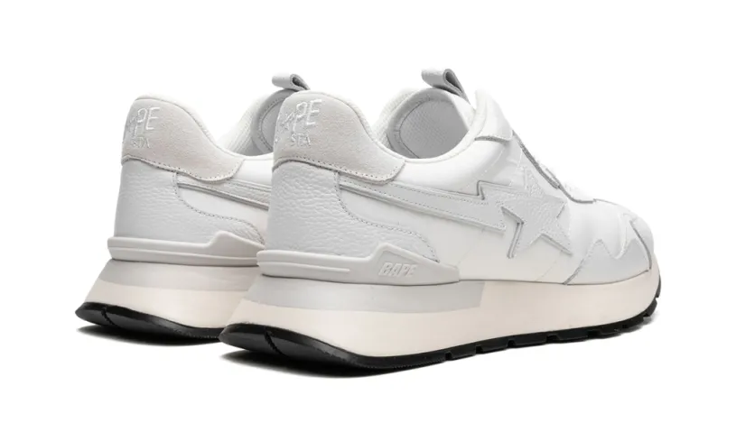 Bape Road Sta EXPRESS Leather Low 'White' Reps 