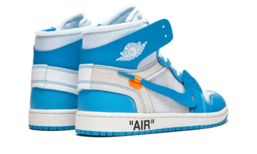 Off-White x Men's Air Jordan 1 Low 85 'Neutral Grey Retro High OG 'UNC' Reps 