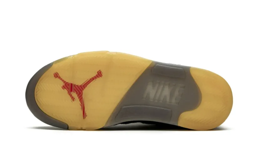 Off-White x Air Jordan Grape 5 Retro SP 'Muslin' Reps 