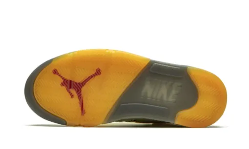 Off-White x Air Jordan 5 Space Jam Retro SP 'Sail' Reps 