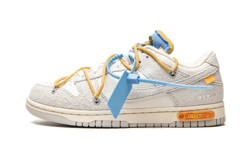 Off-White x Dunk Low 'Lot 34 of 50' Reps 