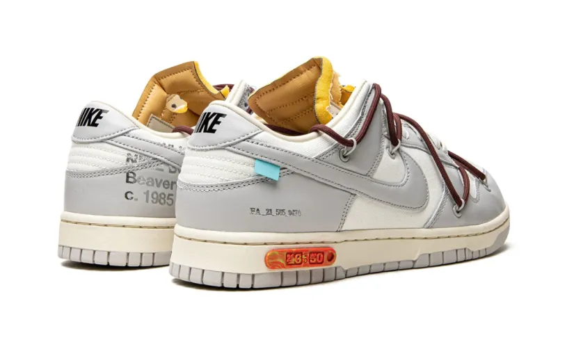 Off-White x Dunk Low 'Lot 46 of 50' Reps 