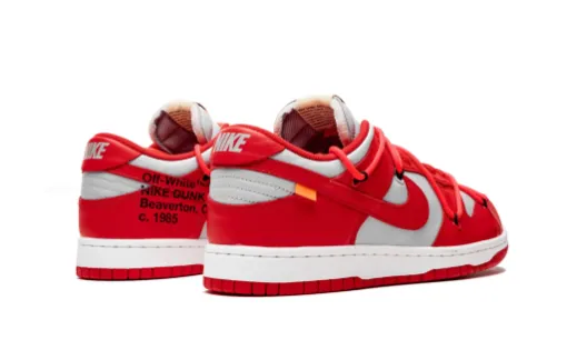 Off-White x Dunk Low 'University Red' Reps 