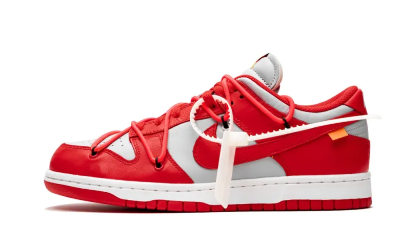 Off-White x Dunk Low 'University Red' Reps 