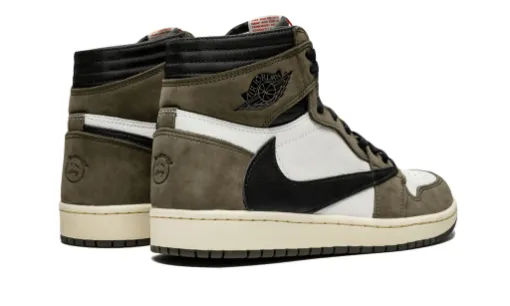 Travis Scott x Men's Air Jordan 1 Retro Low Og Retro High OG 'Mocha' Reps 