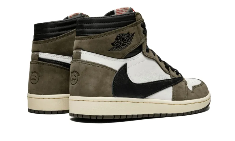 Travis Scott x Men's Air Jordan 1 Retro Low Og Retro High OG 'Mocha' Reps 