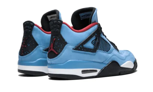 Travis Scott x Air Jordan 4 Retro Midnight Navy Retro 'Cactus Jack' Reps 