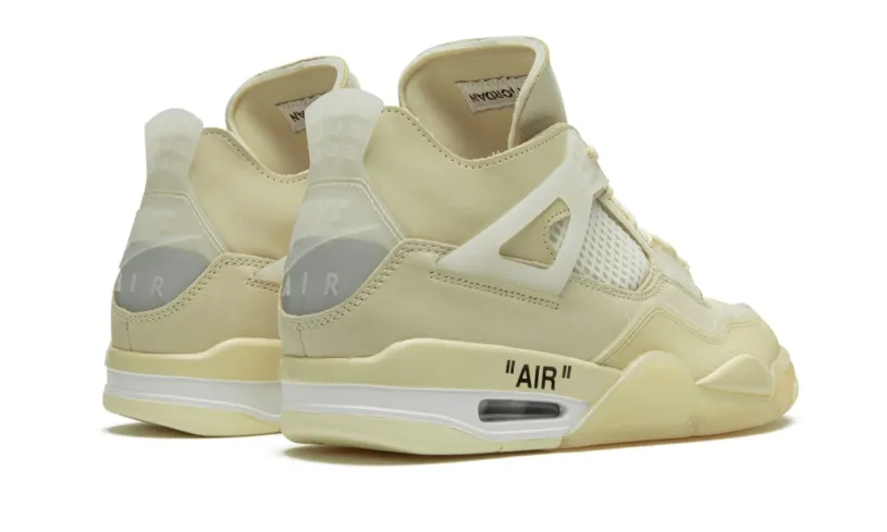 WMNS Off-White x Georgetown Air Jordan 4 SP 'Sail' Reps 