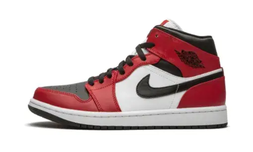 Air Jordan 1 Mid 'Chicago Black Toe' Reps