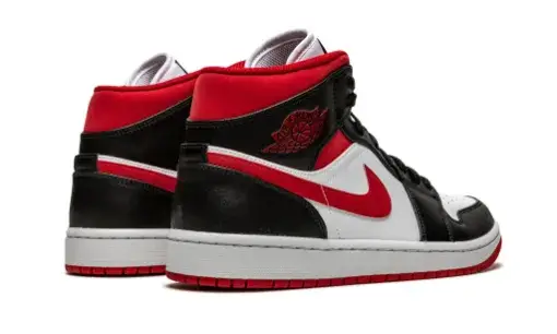 Air Jordan 1 Mid 'Metallic Red' Reps 