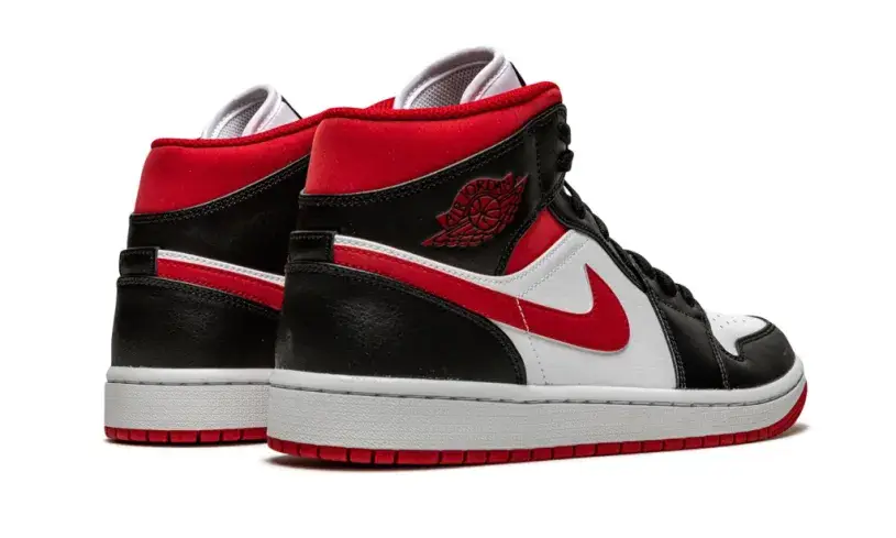 Air Jordan 1 Mid 'Metallic Red' Reps 