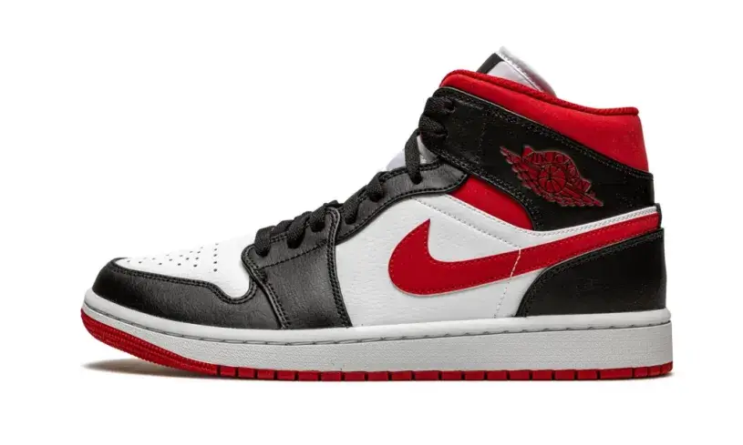 Air Jordan 1 Mid 'Metallic Red' Reps 