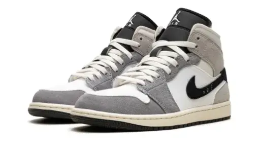 Air Jordan 1 Mid SE Craft 'Cement Grey' Reps 0AA39