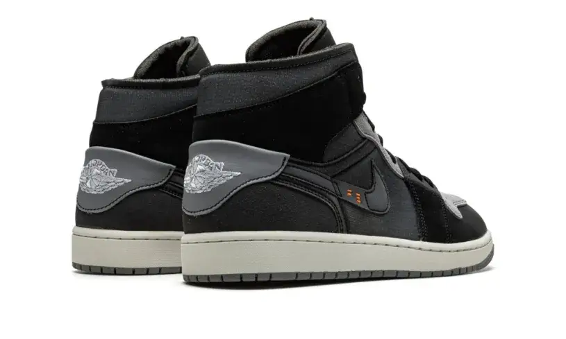 Air Jordan 1 Mid SE Craft 'Inside Out - Black' Reps 
