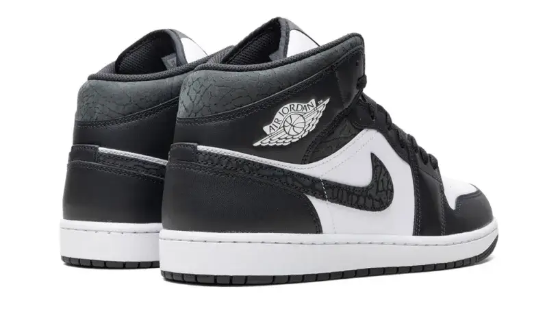 Air Jordan 1 Mid SE 'Panda Elephant' Reps 