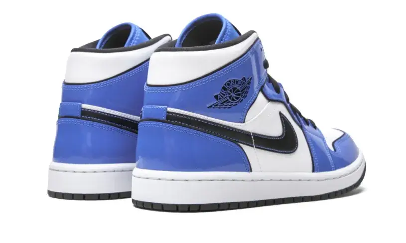 Air Jordan 1 Mid SE 'Signal Blue' Reps 