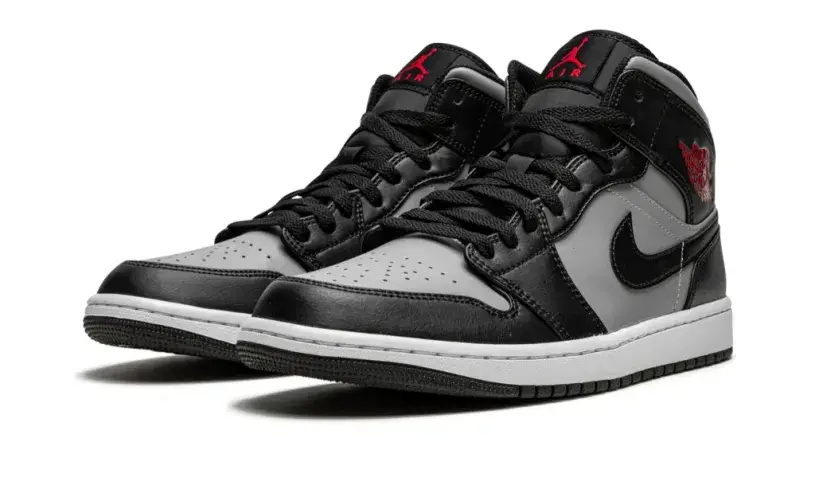 Air Jordan 1 Mid 'Shadow Red' Reps 