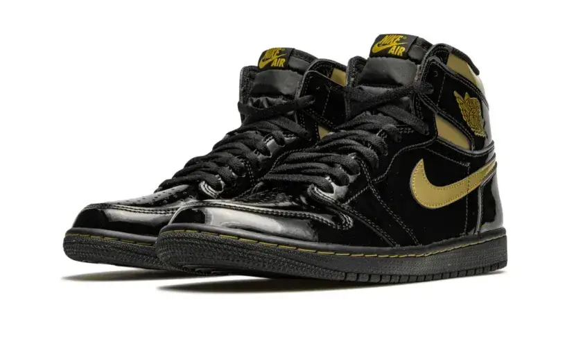 Air Jordan 1 Retro High OG 'Black Metallic Gold' Reps 